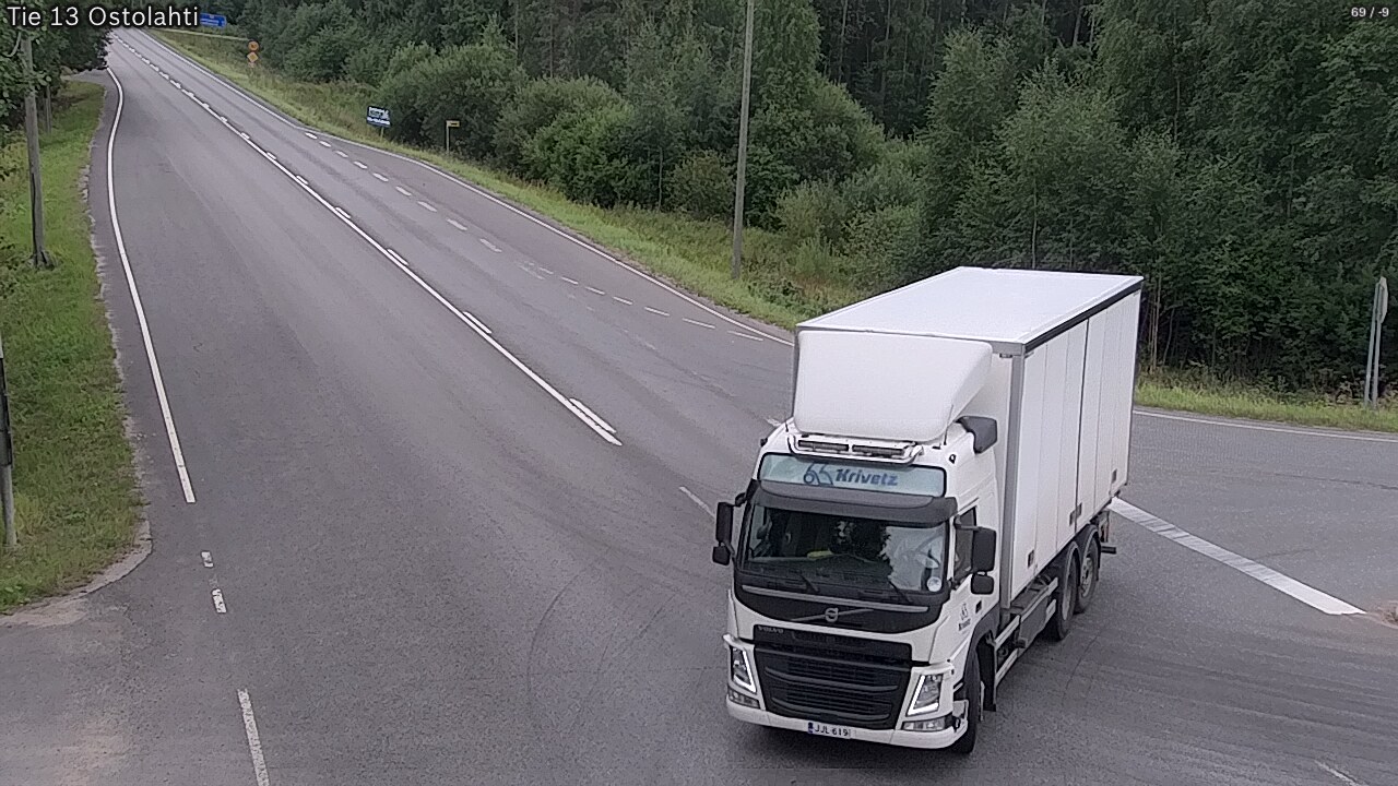 Weather Camera Image Road 13 Ostolahti, Mikkeli, Etelä-Savo