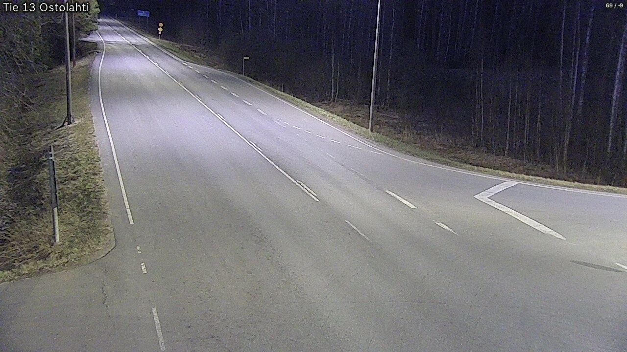 Weather Camera Image Road 13 Ostolahti, Mikkeli, Etelä-Savo