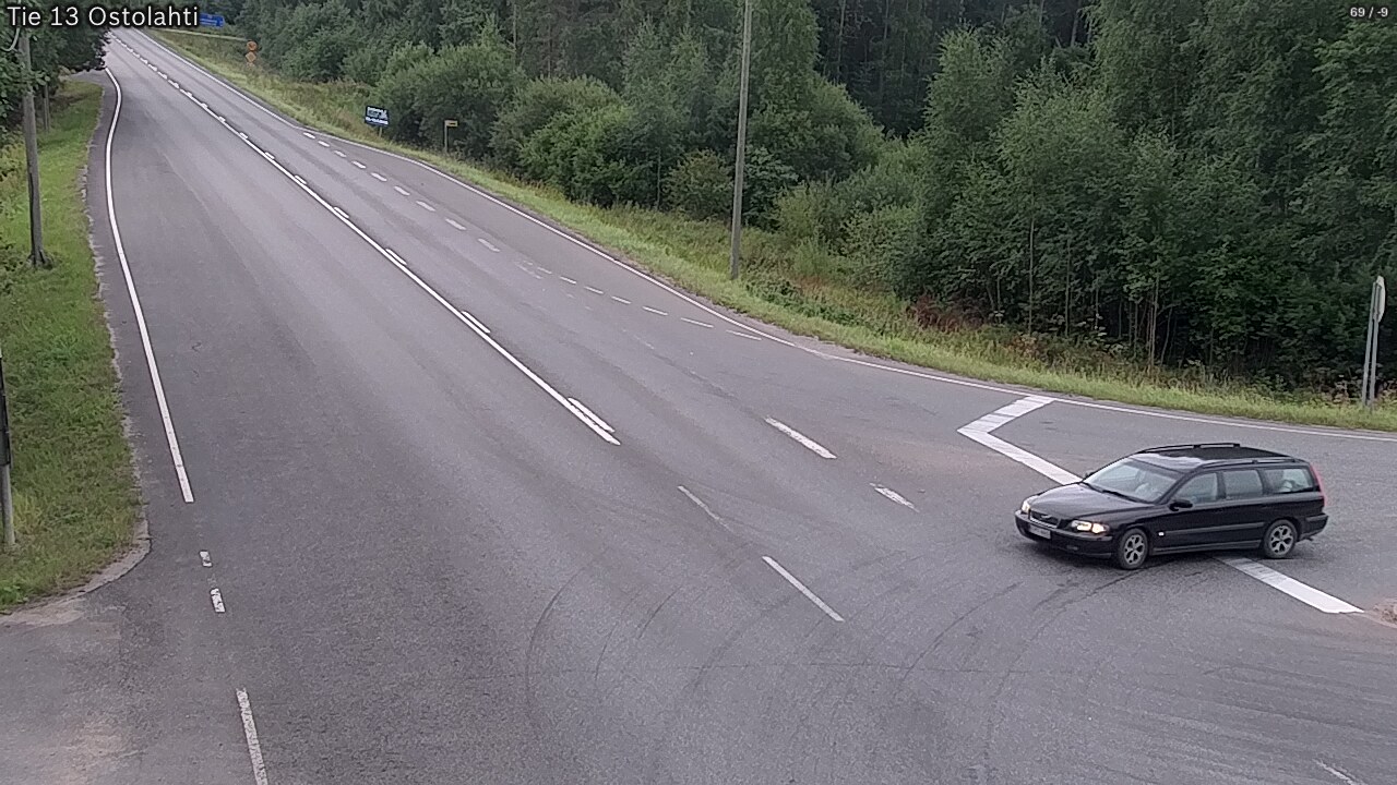 Weather Camera Image Väg 14 Ostolahti, Mikkeli, Etelä-Savo