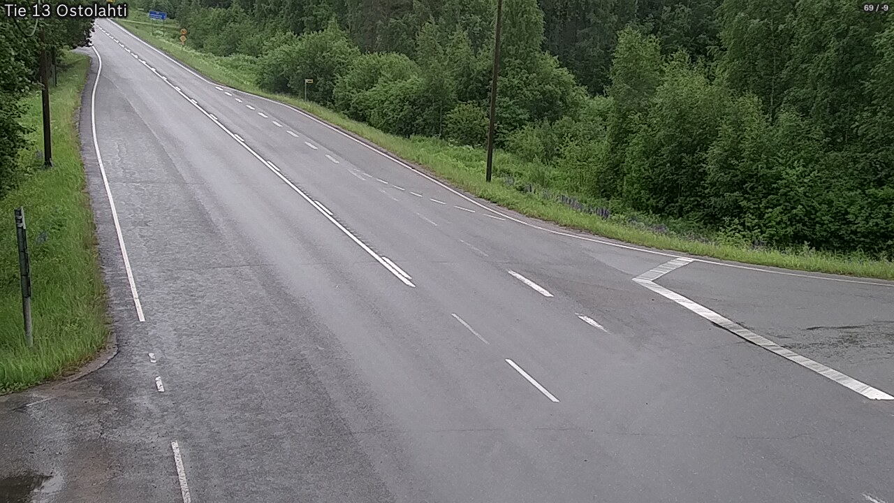 Weather Camera Image Road 13 Ostolahti, Mikkeli, Etelä-Savo