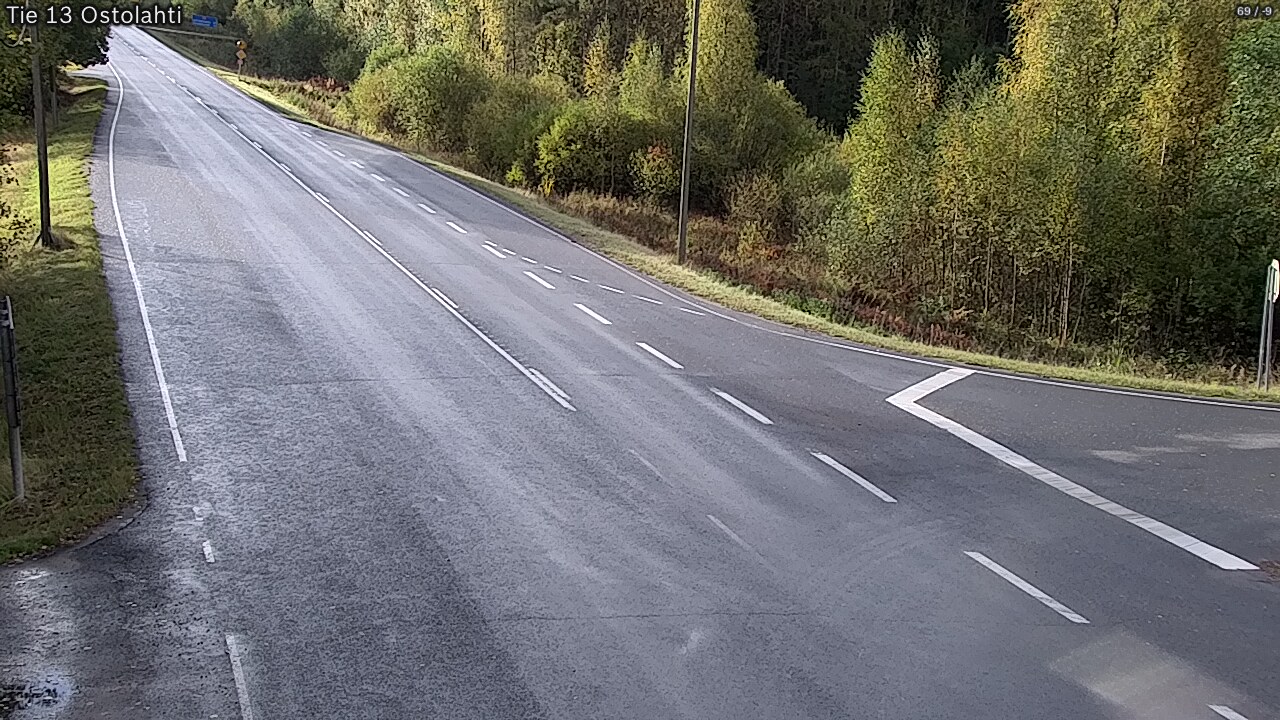 Weather Camera Image Väg 14 Ostolahti, Mikkeli, Etelä-Savo