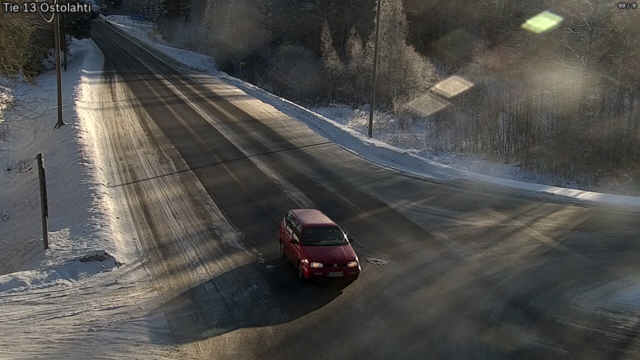 Weather Camera Image Road 13 Ostolahti, Mikkeli, Etelä-Savo