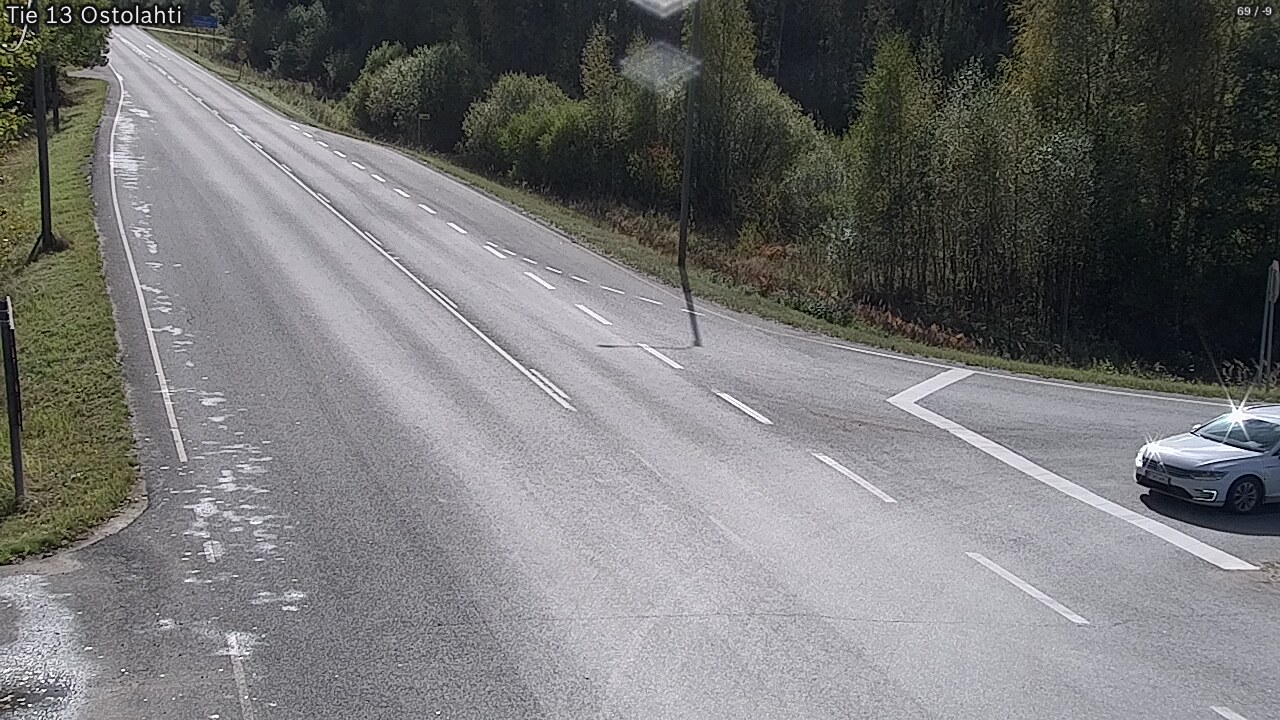 Weather Camera Image Road 13 Ostolahti, Mikkeli, Etelä-Savo