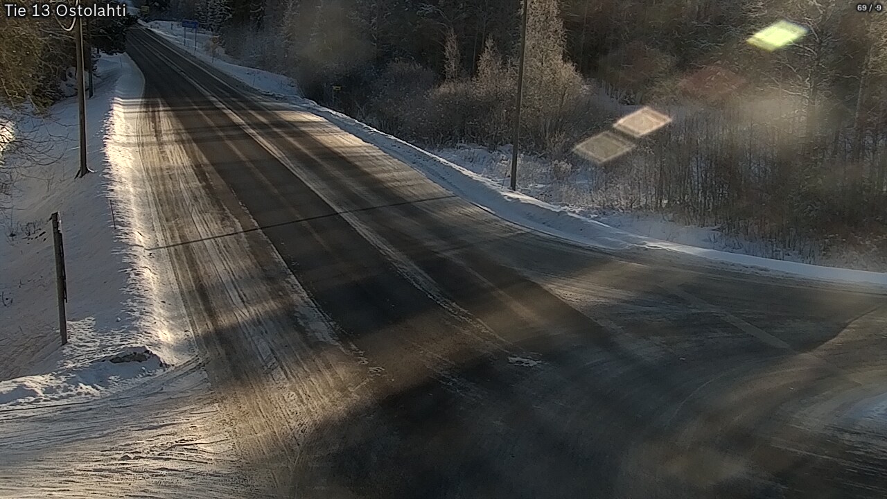Weather Camera Image Road 13 Ostolahti, Mikkeli, Etelä-Savo