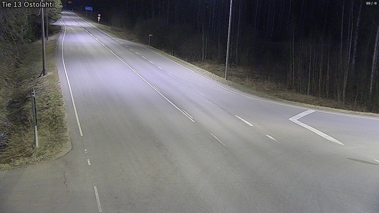 Weather Camera Image Road 13 Ostolahti, Mikkeli, Etelä-Savo