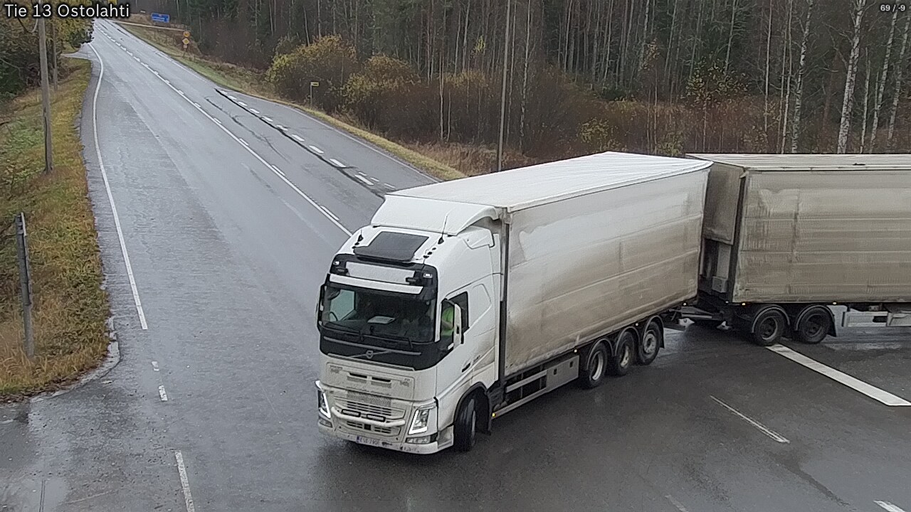 Weather Camera Image Road 13 Ostolahti, Mikkeli, Etelä-Savo