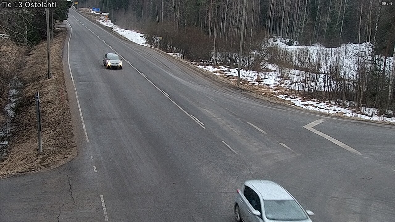 Weather Camera Image Väg 14 Ostolahti, Mikkeli, Etelä-Savo