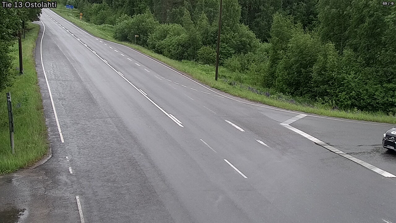 Weather Camera Image Väg 14 Ostolahti, Mikkeli, Etelä-Savo