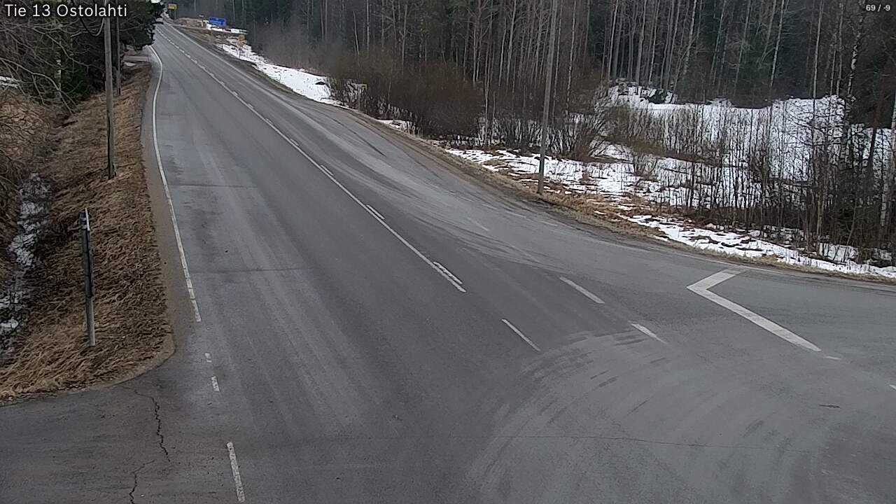 Weather Camera Image Road 13 Ostolahti, Mikkeli, Etelä-Savo