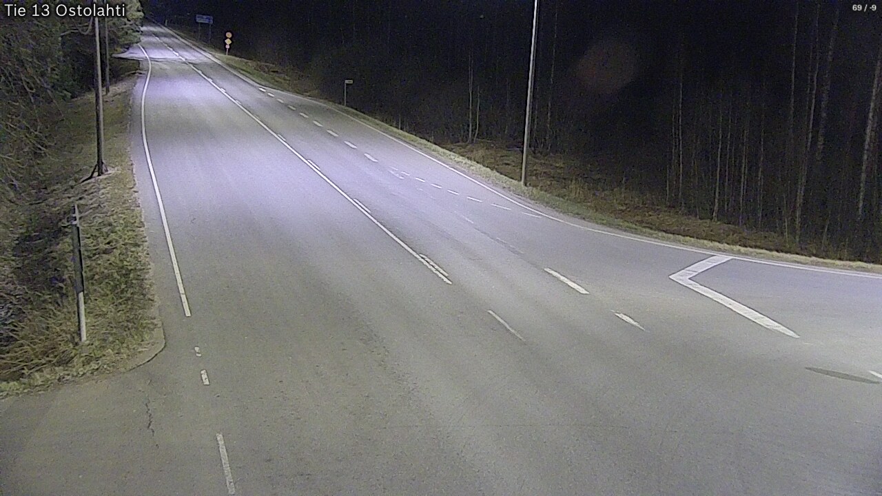 Weather Camera Image Road 13 Ostolahti, Mikkeli, Etelä-Savo