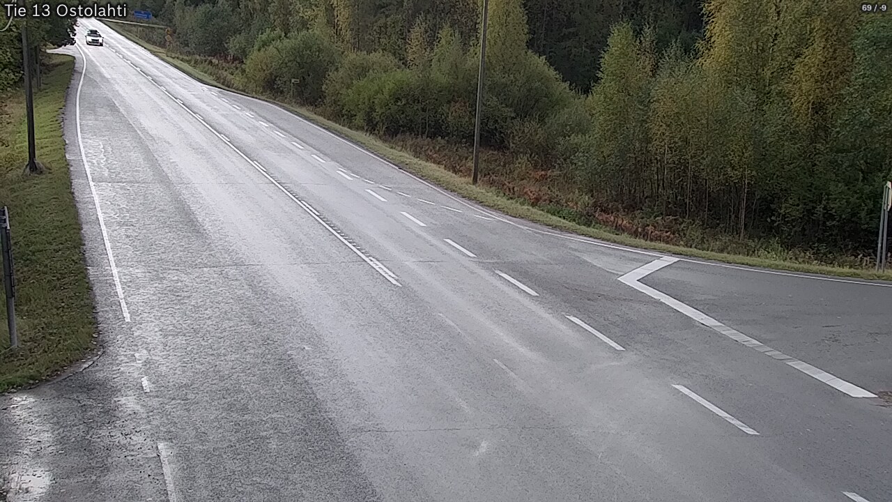 Weather Camera Image Väg 14 Ostolahti, Mikkeli, Etelä-Savo