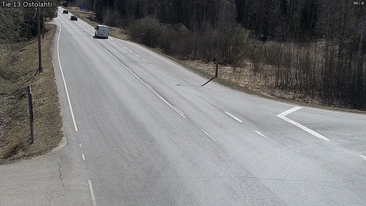 Weather Camera Image Road 13 Ostolahti, Mikkeli, Etelä-Savo