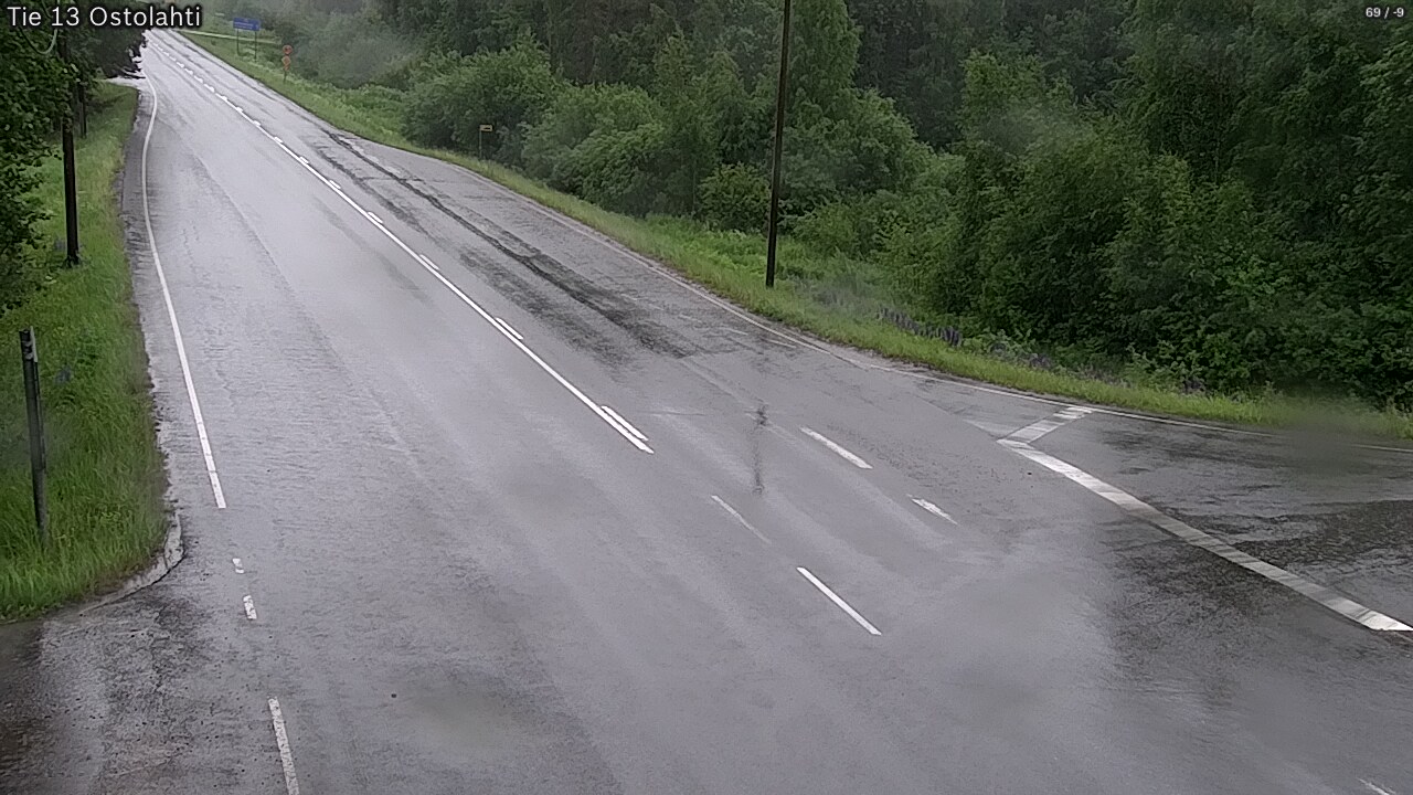 Weather Camera Image Väg 14 Ostolahti, Mikkeli, Etelä-Savo