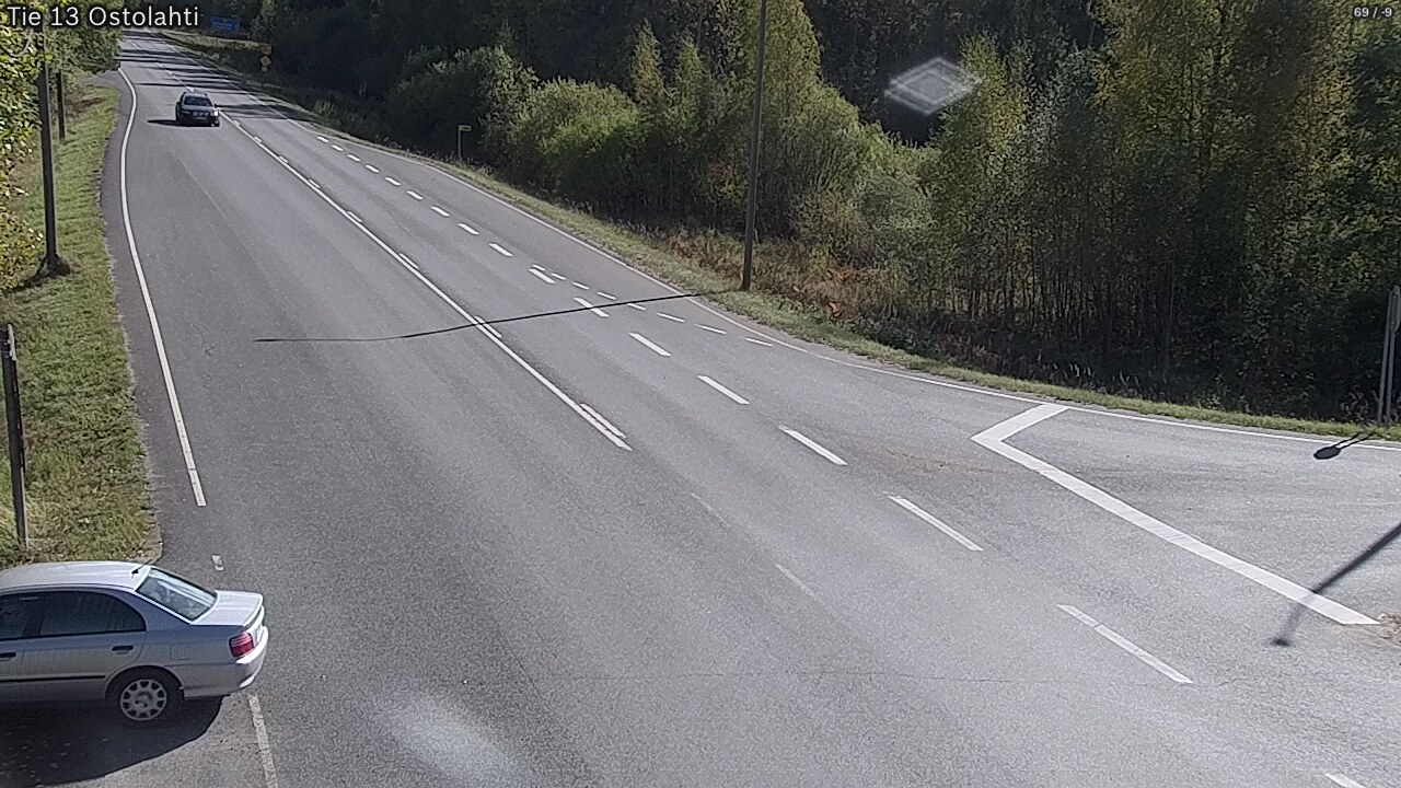 Weather Camera Image Road 13 Ostolahti, Mikkeli, Etelä-Savo