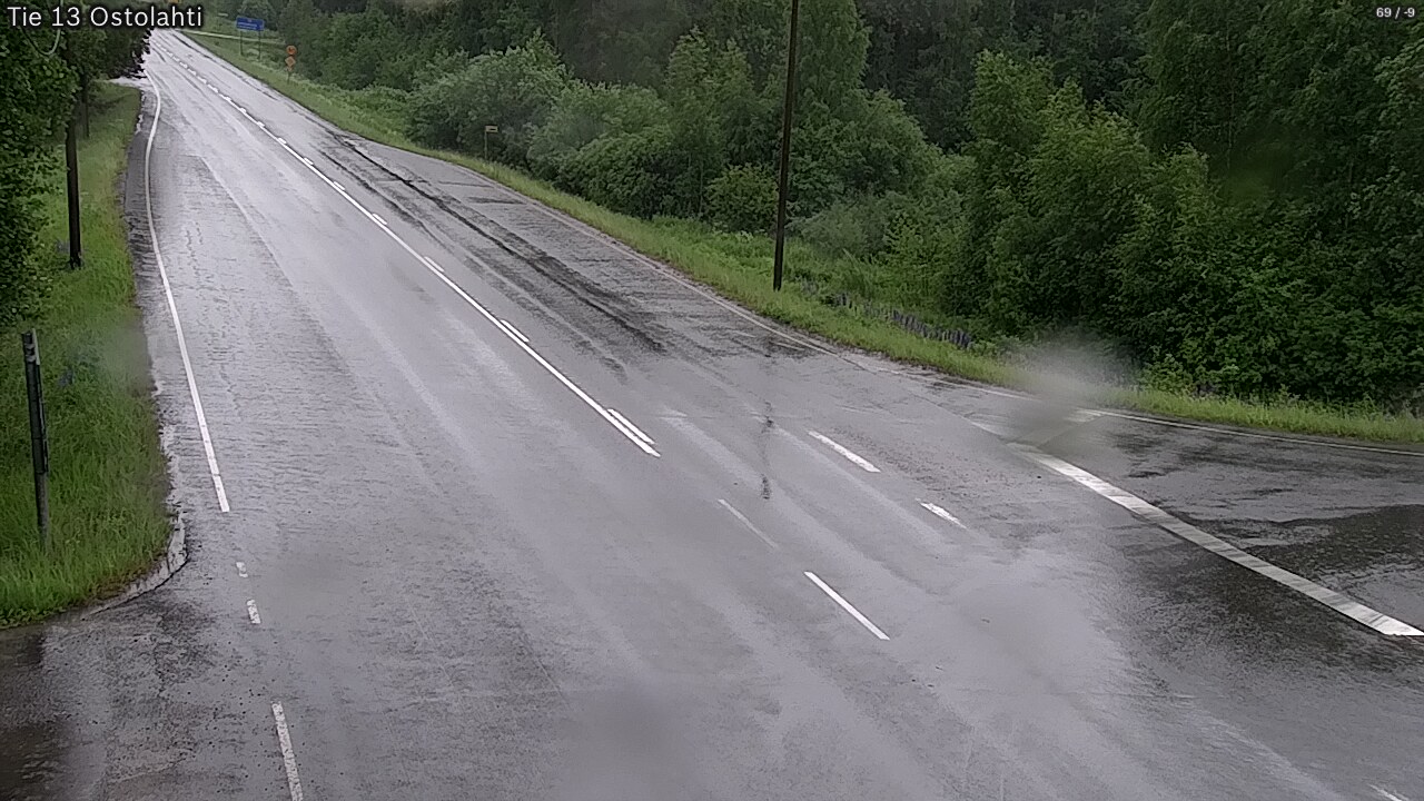 Weather Camera Image Väg 14 Ostolahti, Mikkeli, Etelä-Savo