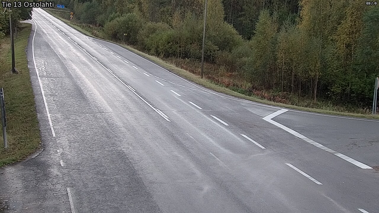 Weather Camera Image Väg 14 Ostolahti, Mikkeli, Etelä-Savo