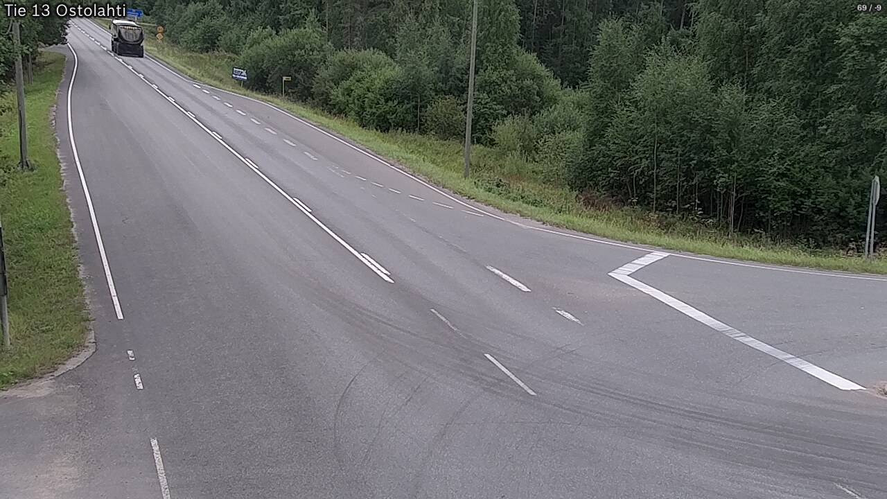 Weather Camera Image Road 13 Ostolahti, Mikkeli, Etelä-Savo