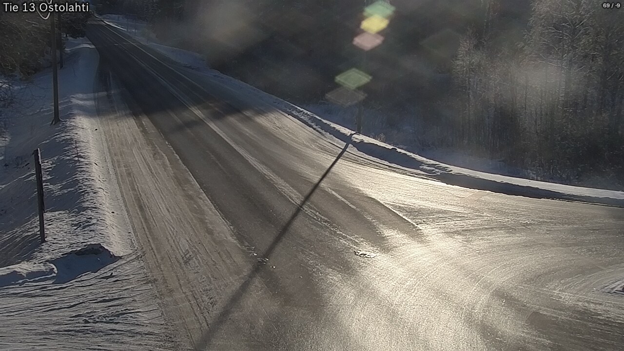 Weather Camera Image Road 13 Ostolahti, Mikkeli, Etelä-Savo