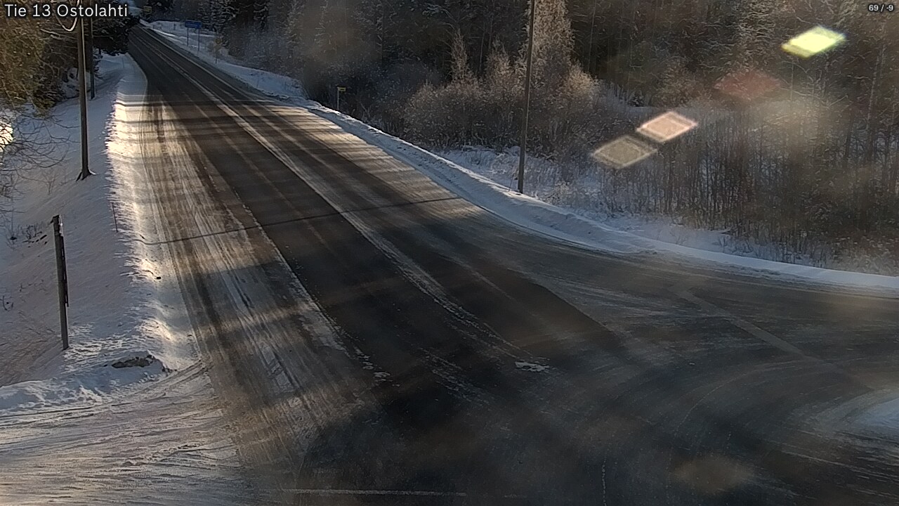 Weather Camera Image Road 13 Ostolahti, Mikkeli, Etelä-Savo