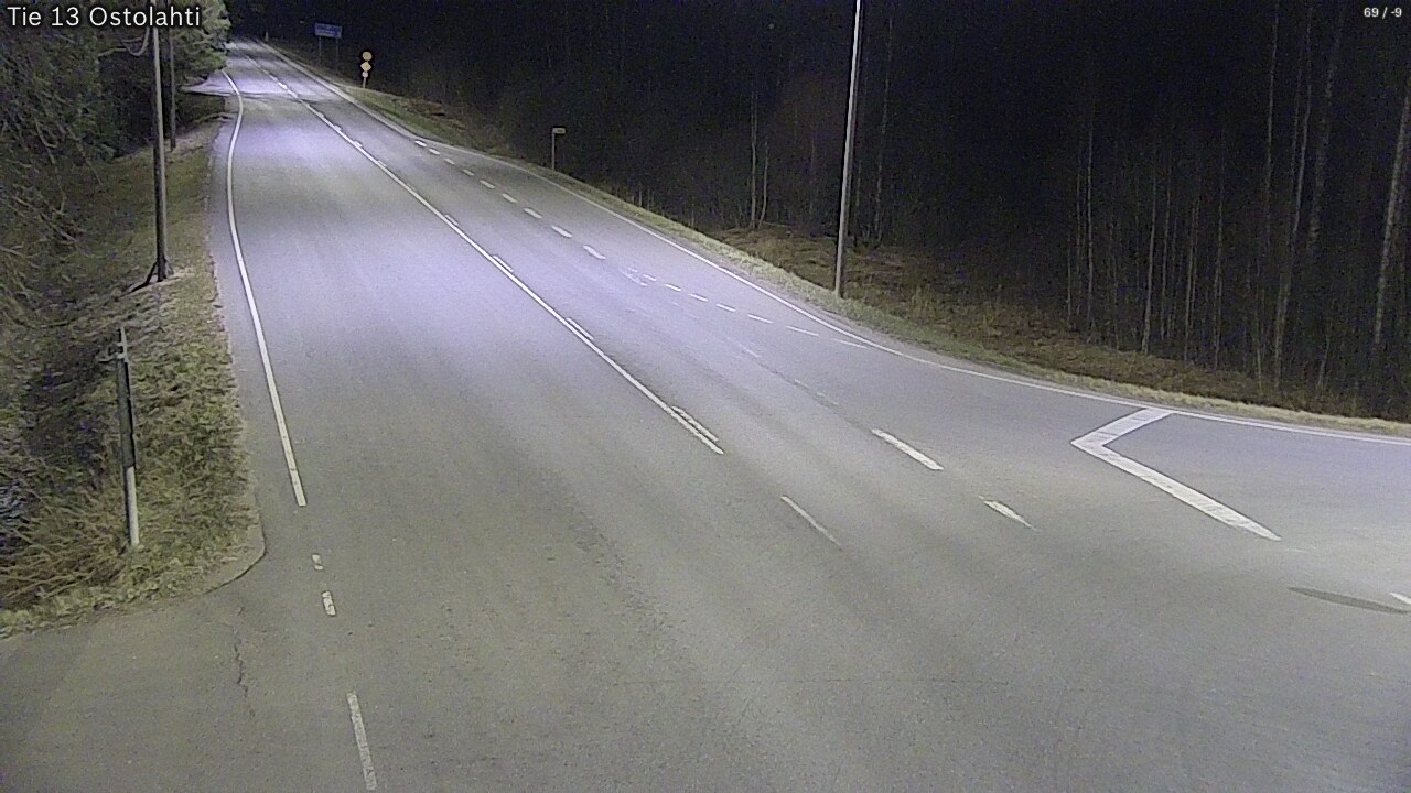 Weather Camera Image Road 13 Ostolahti, Mikkeli, Etelä-Savo