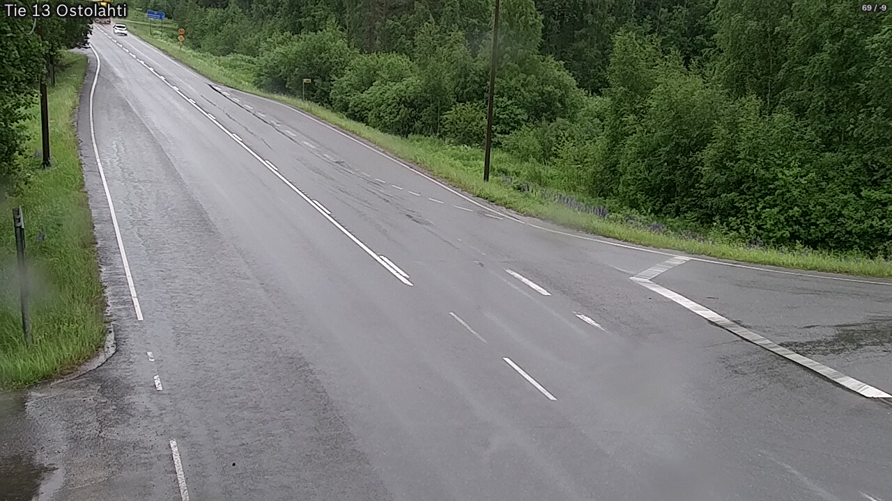 Weather Camera Image Väg 14 Ostolahti, Mikkeli, Etelä-Savo