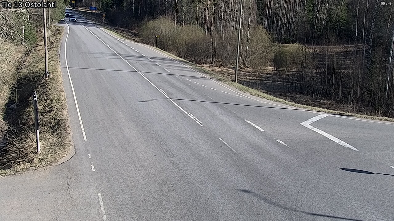 Weather Camera Image Road 13 Ostolahti, Mikkeli, Etelä-Savo