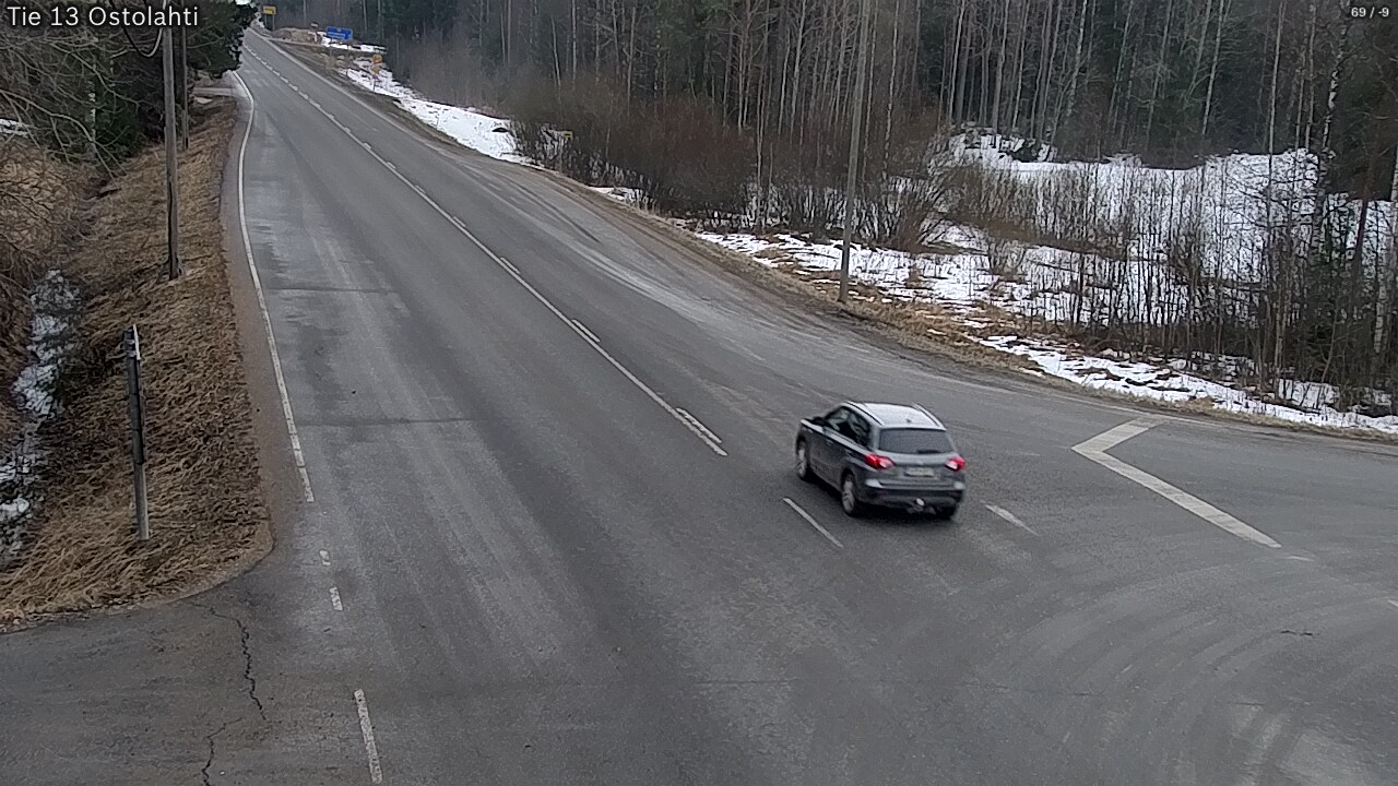Weather Camera Image Road 13 Ostolahti, Mikkeli, Etelä-Savo