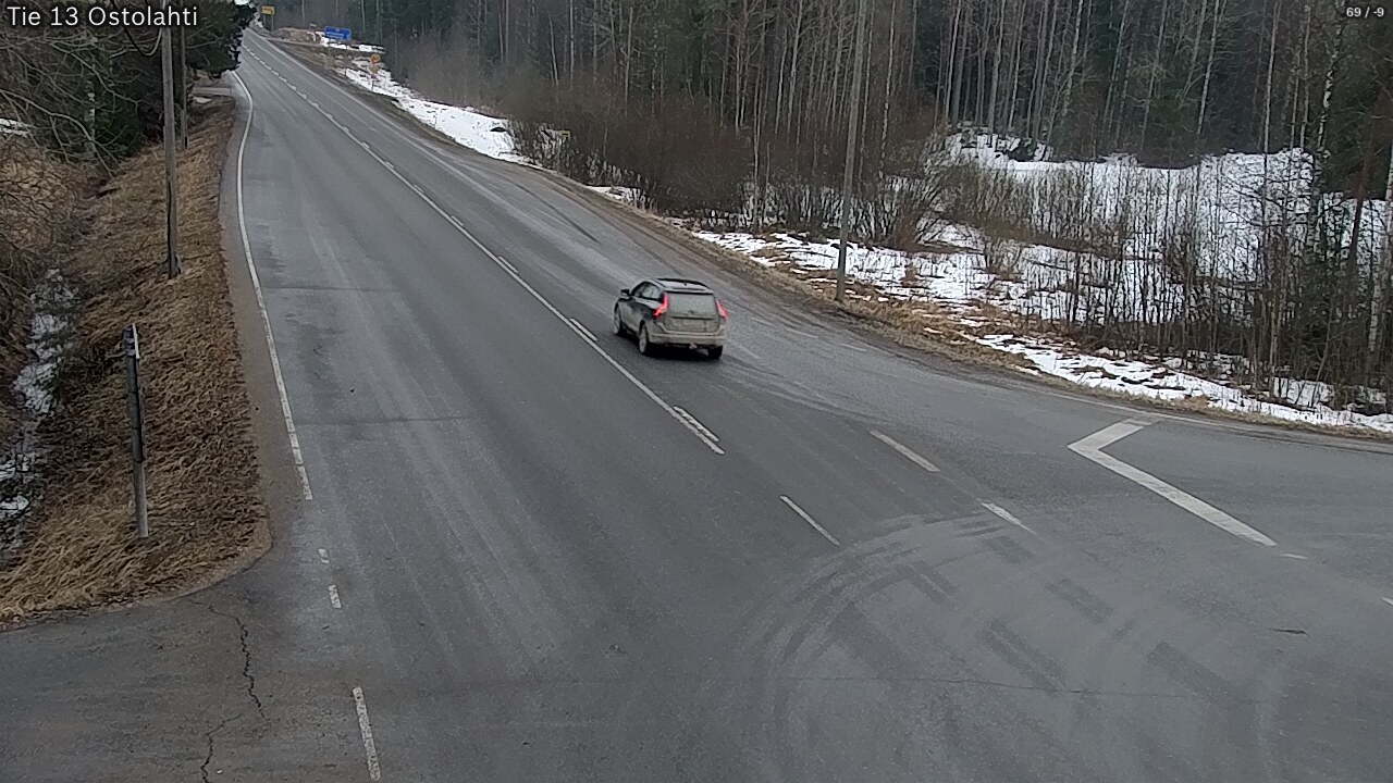 Weather Camera Image Road 13 Ostolahti, Mikkeli, Etelä-Savo