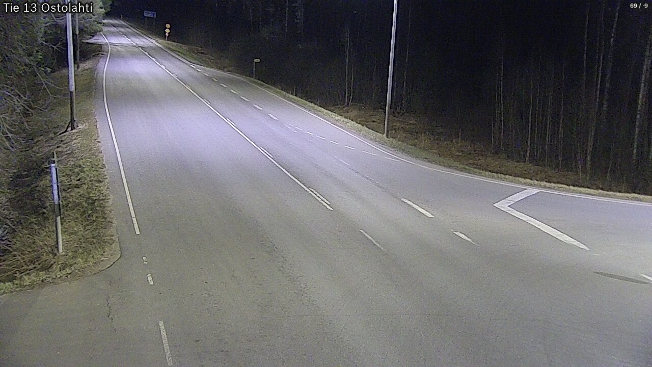 Weather Camera Image Road 13 Ostolahti, Mikkeli, Etelä-Savo