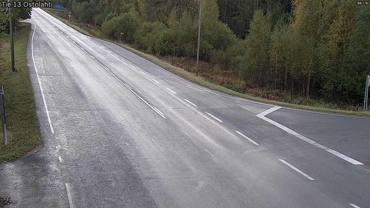 Weather Camera Image Väg 14 Ostolahti, Mikkeli, Etelä-Savo