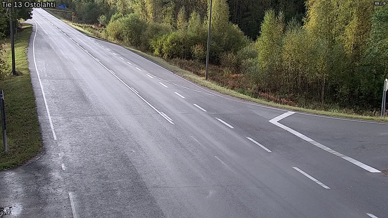 Weather Camera Image Väg 14 Ostolahti, Mikkeli, Etelä-Savo