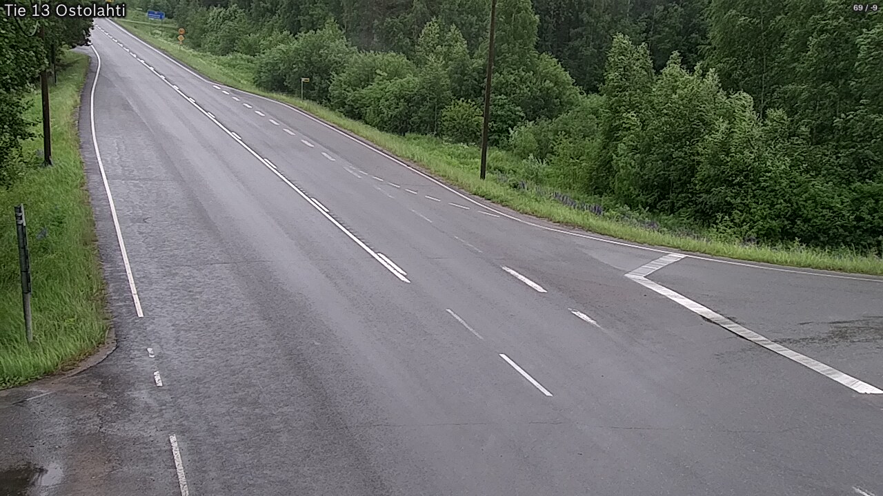 Weather Camera Image Road 13 Ostolahti, Mikkeli, Etelä-Savo