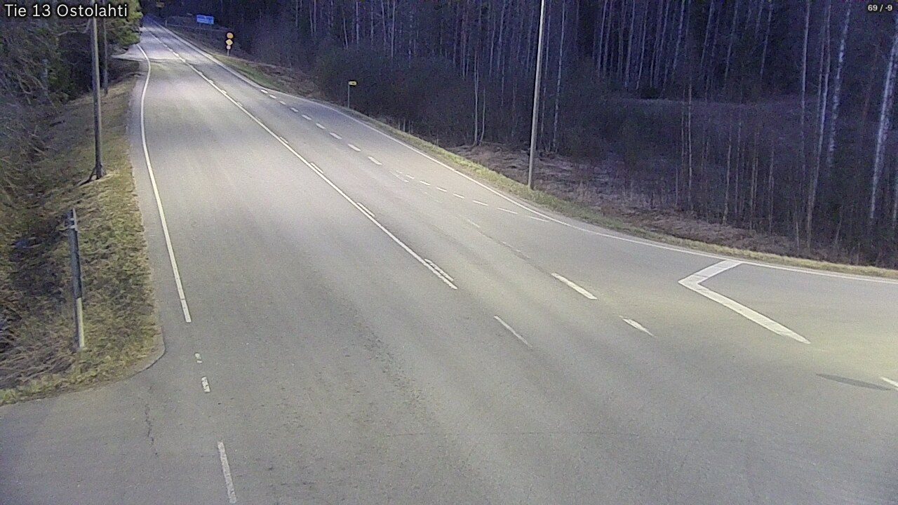 Weather Camera Image Väg 14 Ostolahti, Mikkeli, Etelä-Savo