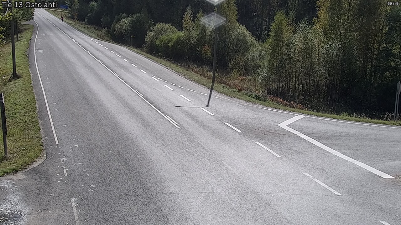 Weather Camera Image Road 13 Ostolahti, Mikkeli, Etelä-Savo