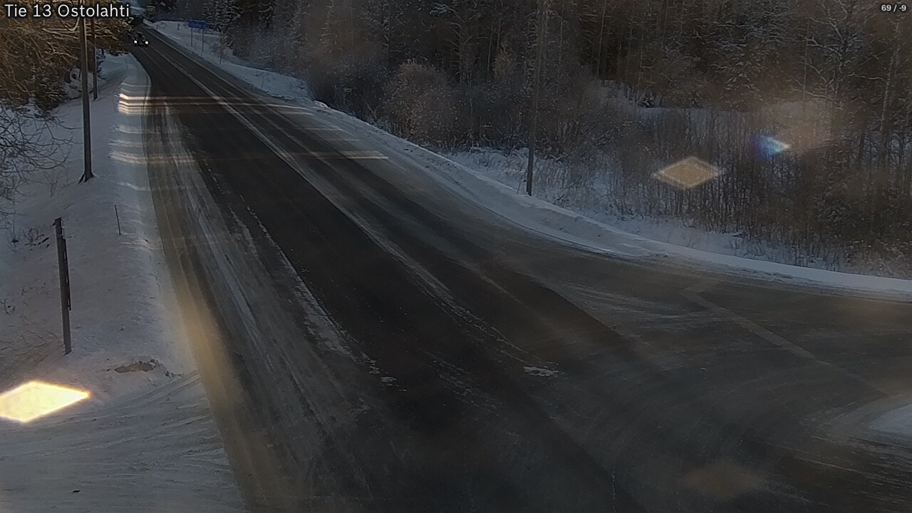 Weather Camera Image Road 13 Ostolahti, Mikkeli, Etelä-Savo