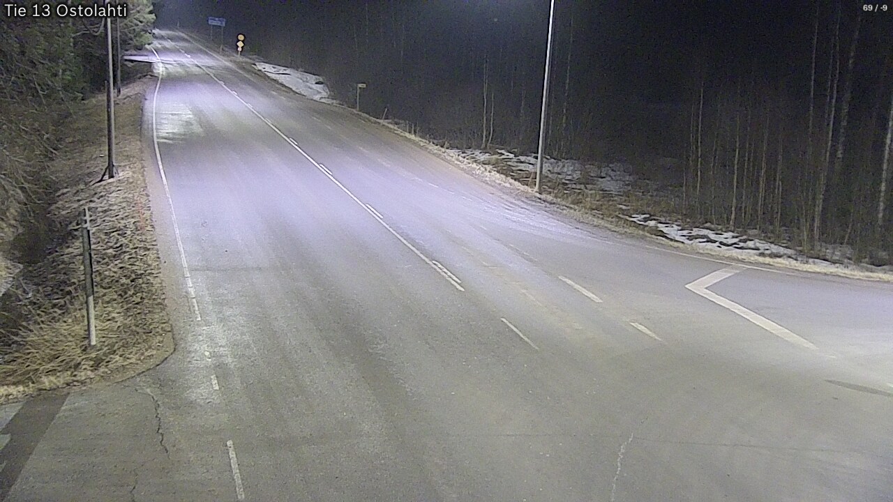Weather Camera Image Väg 14 Ostolahti, Mikkeli, Etelä-Savo