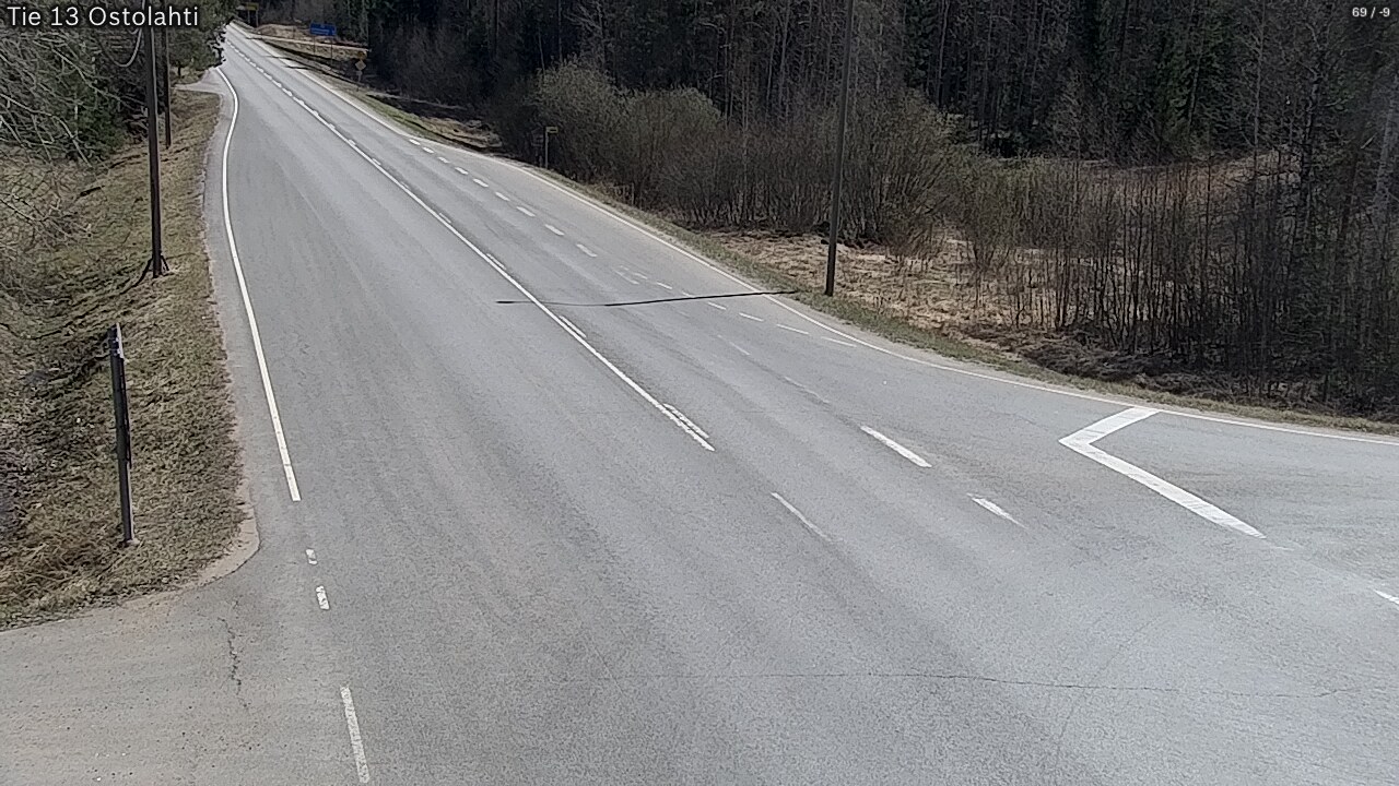 Weather Camera Image Road 13 Ostolahti, Mikkeli, Etelä-Savo