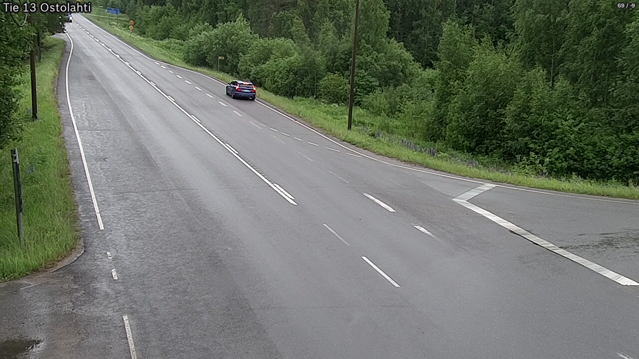 Weather Camera Image Väg 14 Ostolahti, Mikkeli, Etelä-Savo