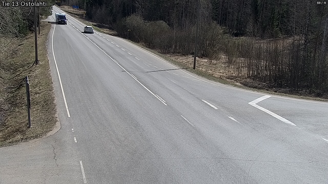 Weather Camera Image Road 13 Ostolahti, Mikkeli, Etelä-Savo