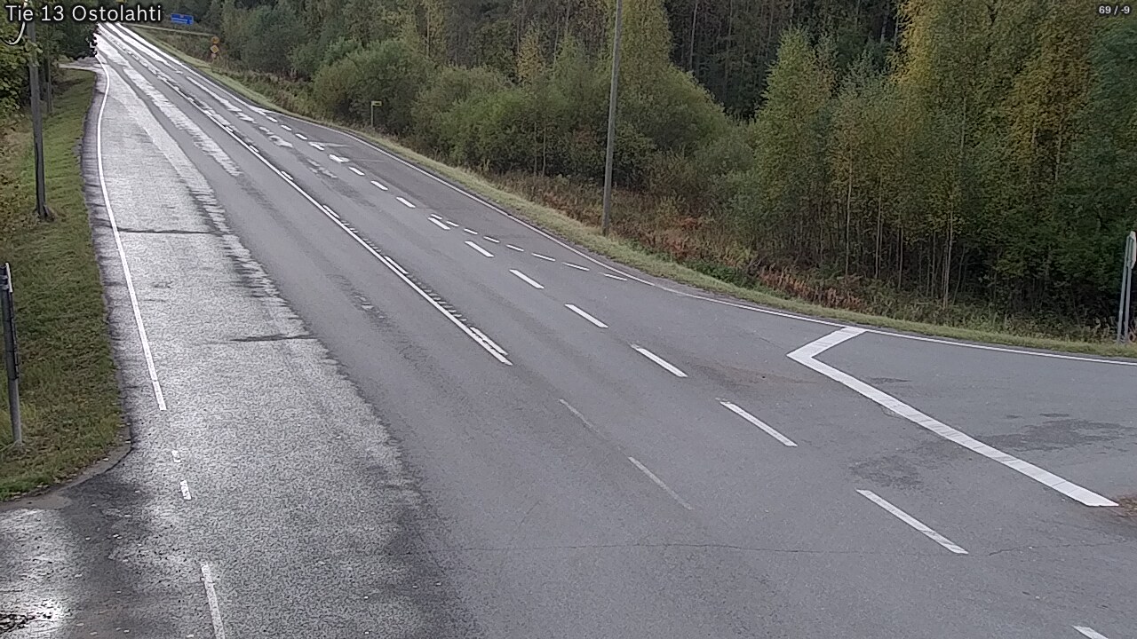 Weather Camera Image Road 13 Ostolahti, Mikkeli, Etelä-Savo