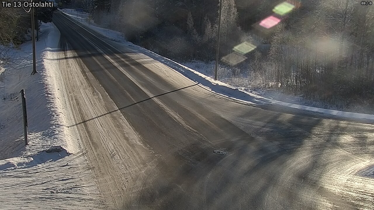 Weather Camera Image Road 13 Ostolahti, Mikkeli, Etelä-Savo