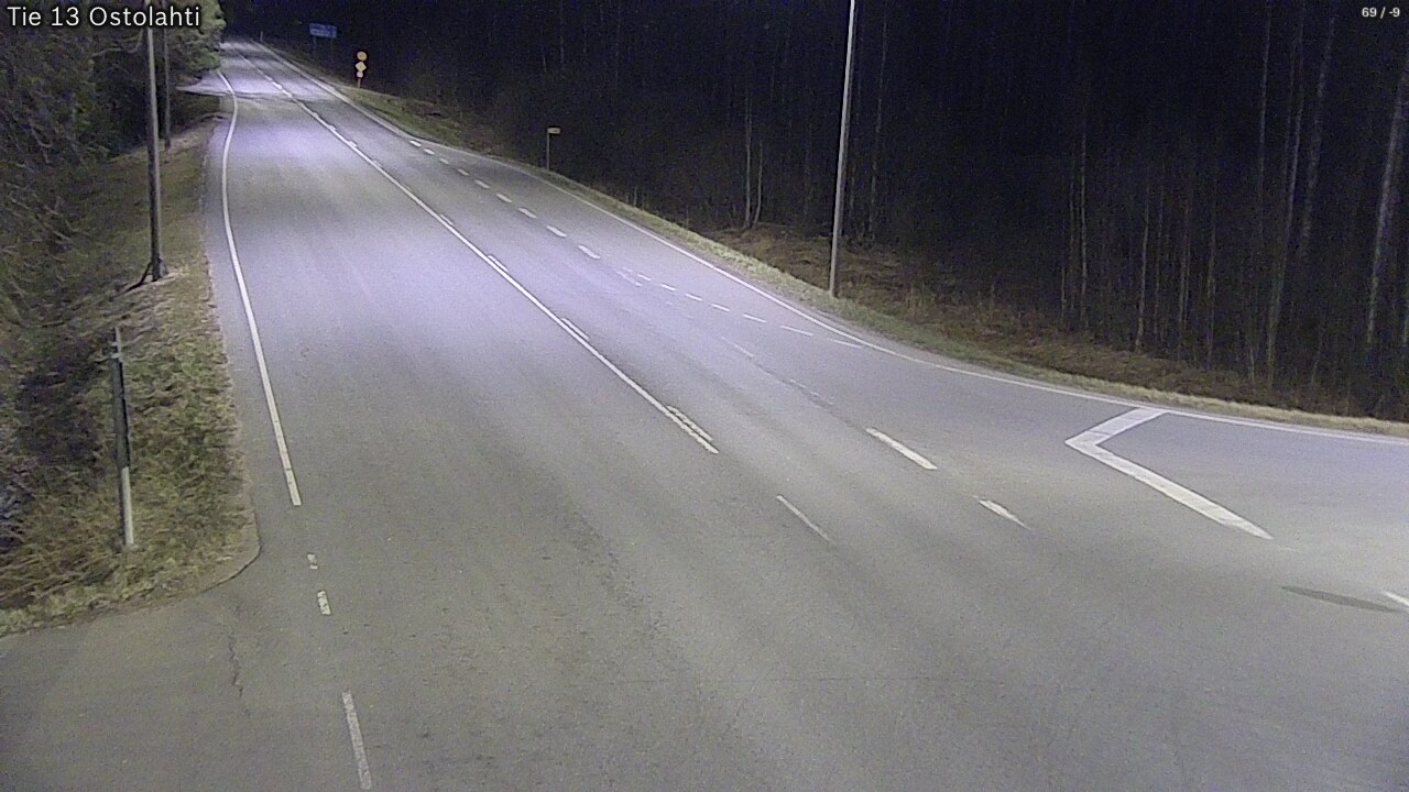 Weather Camera Image Road 13 Ostolahti, Mikkeli, Etelä-Savo