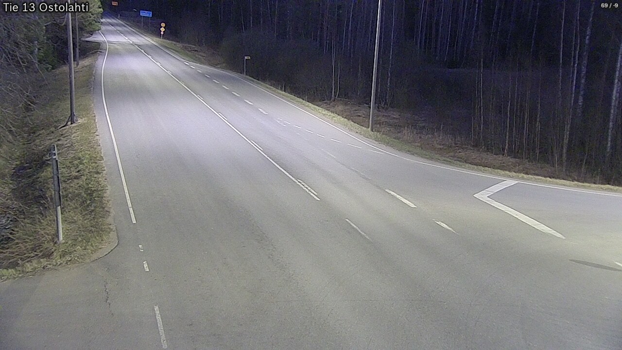 Weather Camera Image Road 13 Ostolahti, Mikkeli, Etelä-Savo
