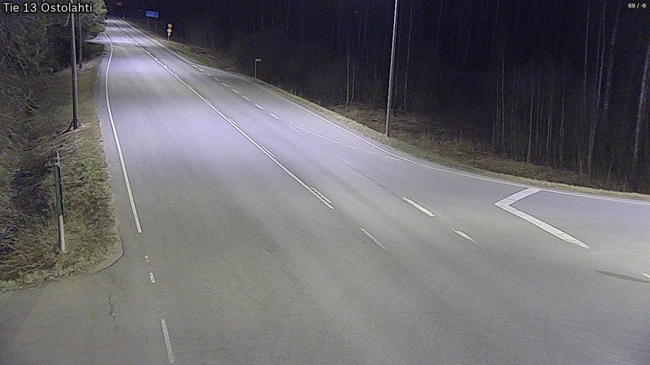 Weather Camera Image Road 13 Ostolahti, Mikkeli, Etelä-Savo