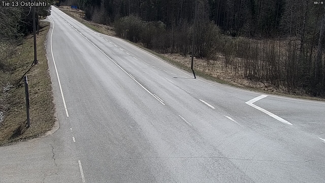 Weather Camera Image Road 13 Ostolahti, Mikkeli, Etelä-Savo