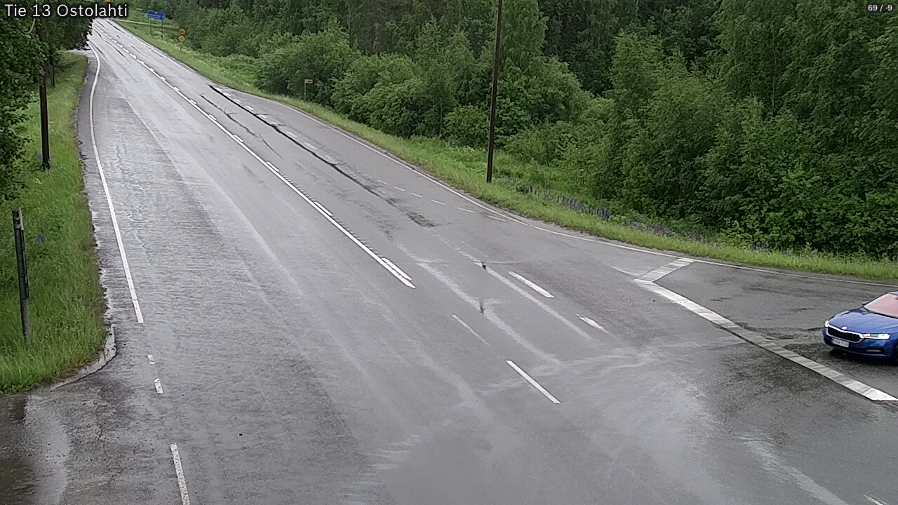 Weather Camera Image Väg 14 Ostolahti, Mikkeli, Etelä-Savo