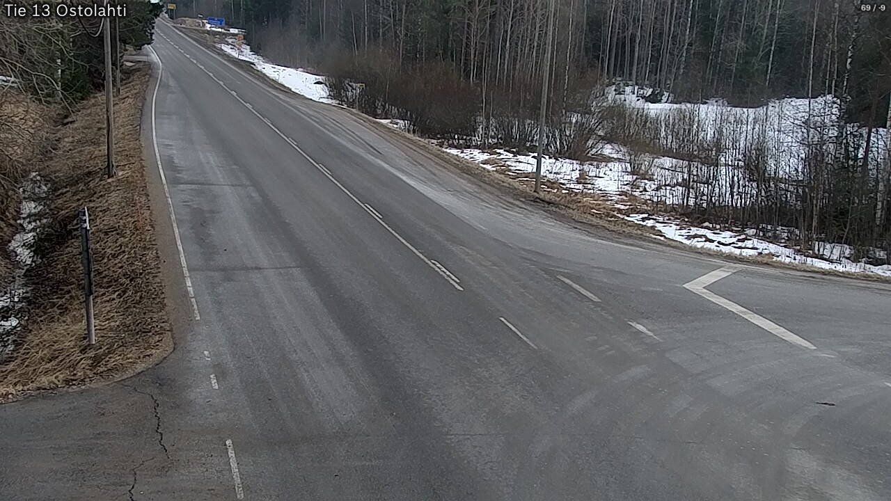 Weather Camera Image Road 13 Ostolahti, Mikkeli, Etelä-Savo