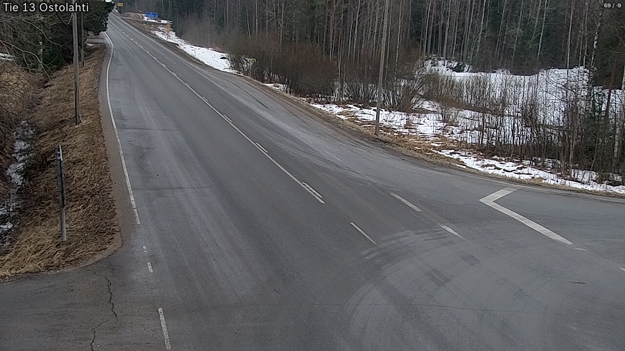 Weather Camera Image Road 13 Ostolahti, Mikkeli, Etelä-Savo