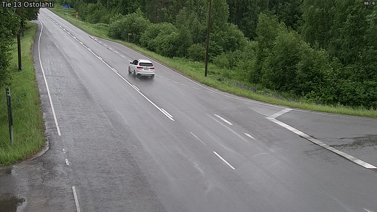 Weather Camera Image Väg 14 Ostolahti, Mikkeli, Etelä-Savo