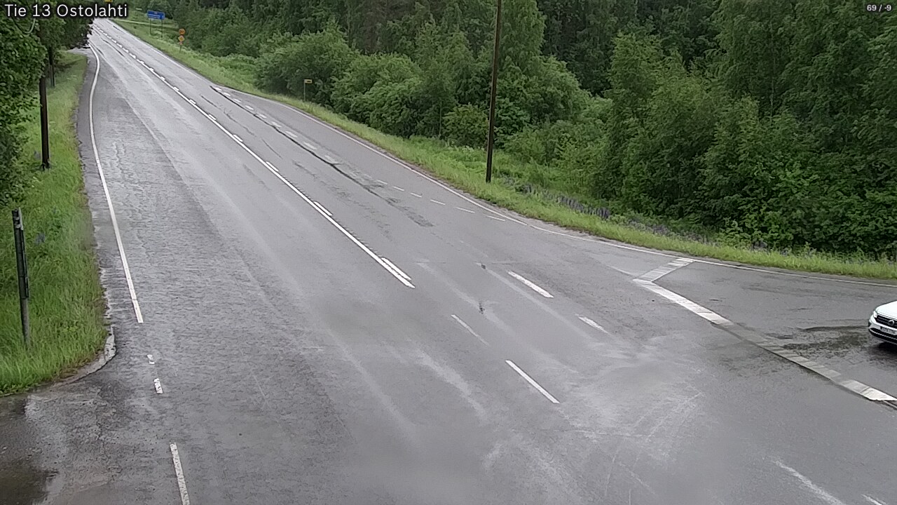Weather Camera Image Väg 14 Ostolahti, Mikkeli, Etelä-Savo